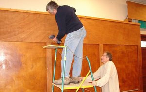 démontage des panneaux de protections