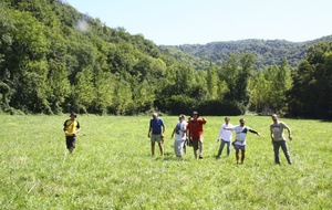 ...tout guillerets après la pause, il faut se remettre dans le tir !