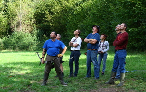 ... hilarité générale : soit Nico a planté une flèche, soit il est en train de nous raconter une bonne bulle comme il sait si bien le faire !