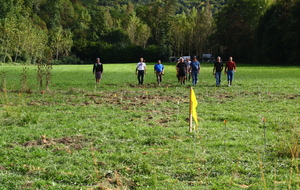 Bientôt la fin du concours.... on en a plein les bottes, mais les flèches se regroupent vers le centre de la cible !