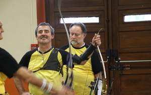 Jean-Mi très (trop ?) décontracté lors de son quart de finale, alors que JP reste dans sa bulle...