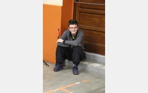 Esthébane se reconcentre avant sa finale