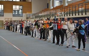 une vue d'ensemble des vétérans et super-vétérans, le samedi.