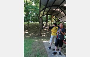 Un duel au sommet, pendant la meilleure flèche à 30m.