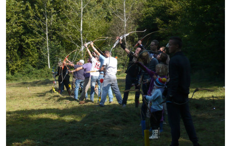 C'était le Tir au drapeau !!!