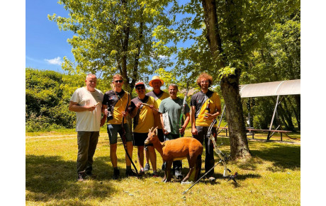 Le concours interne nature inaugure le nouveau parcours chasse